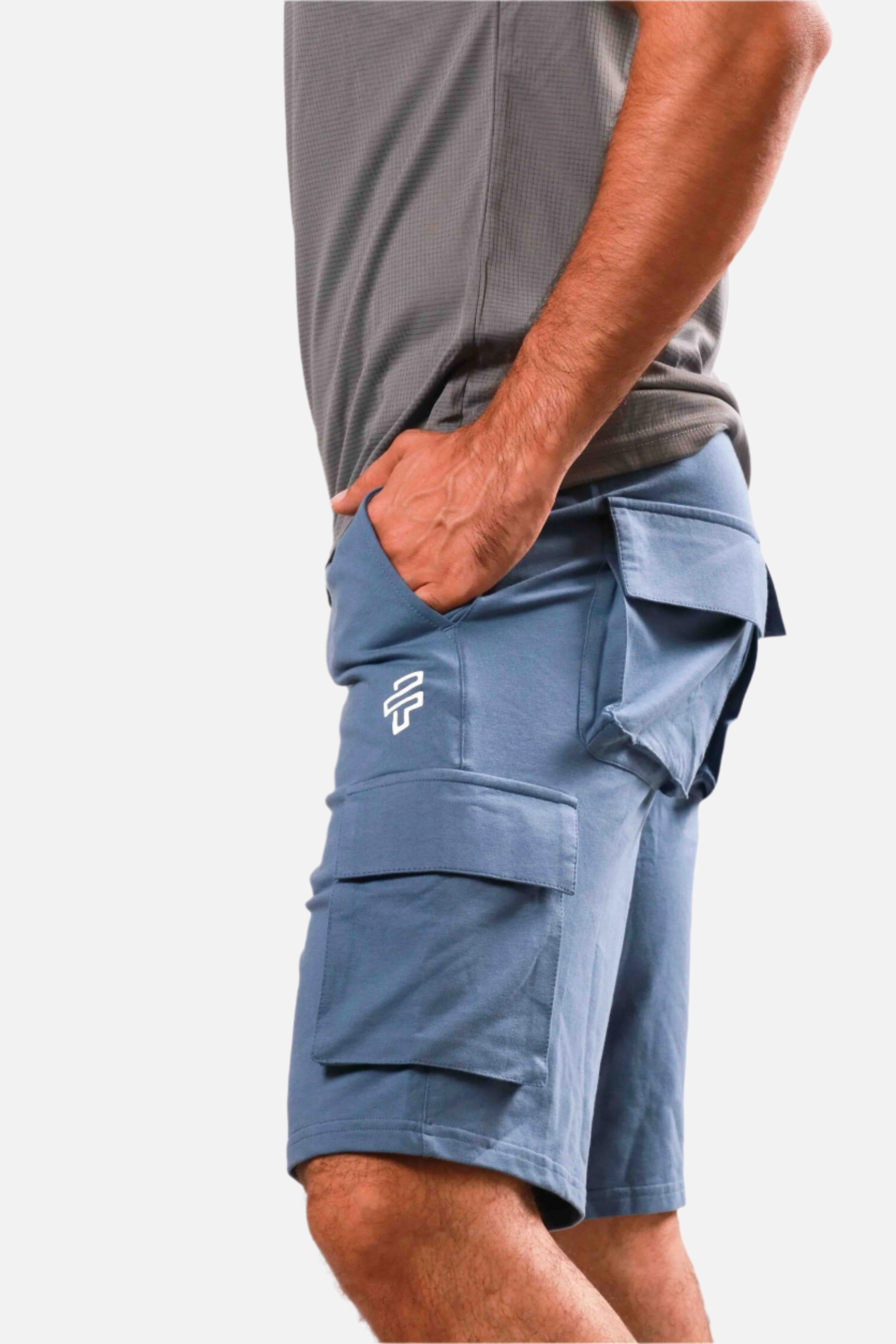 Cargo Lifestyle Shorts - Denim