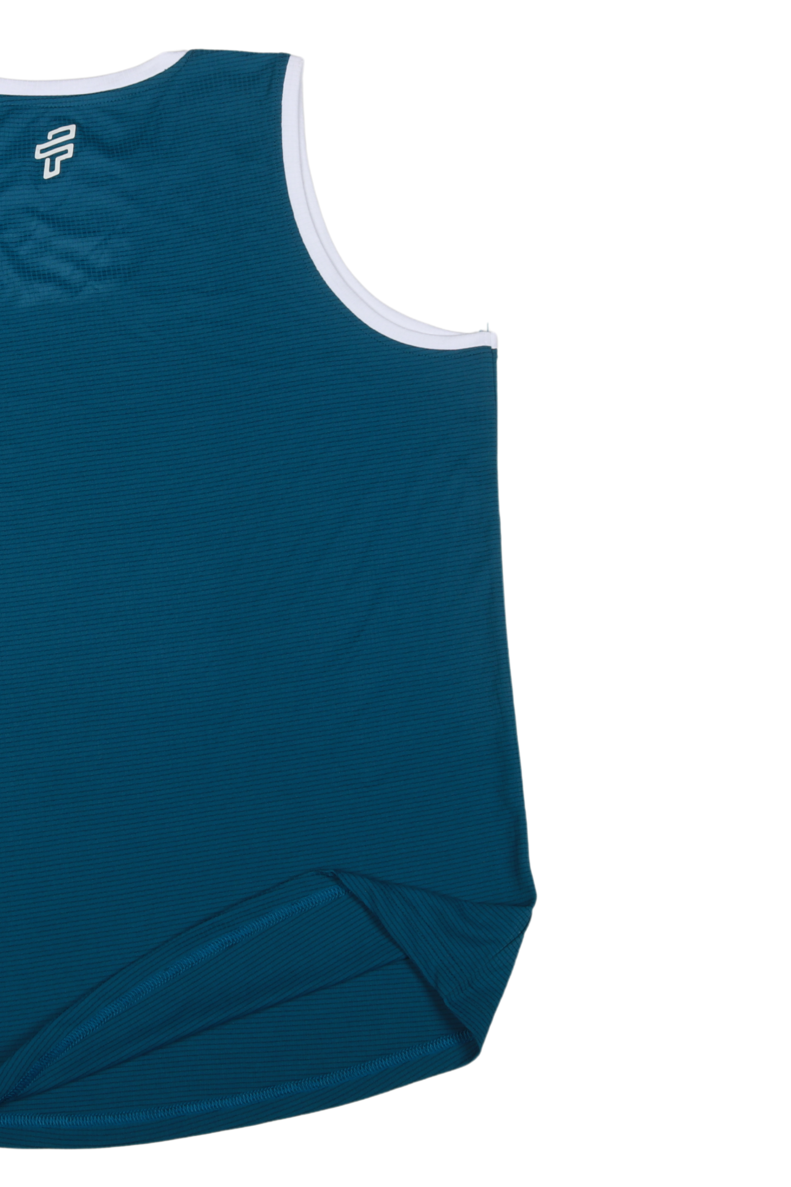 Contrast Trim Tank Top - Teal