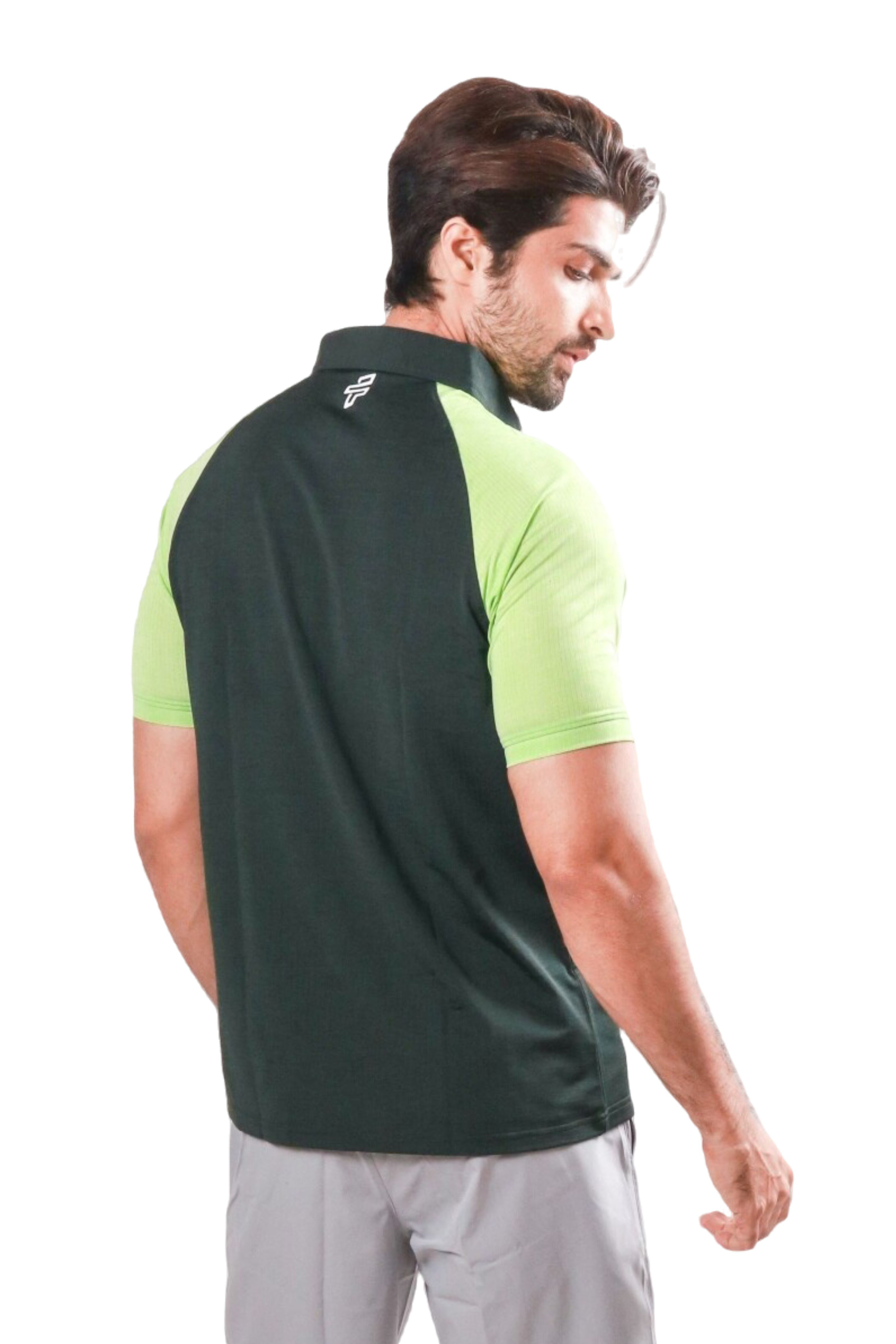 Performance Polo - Olive/Lime