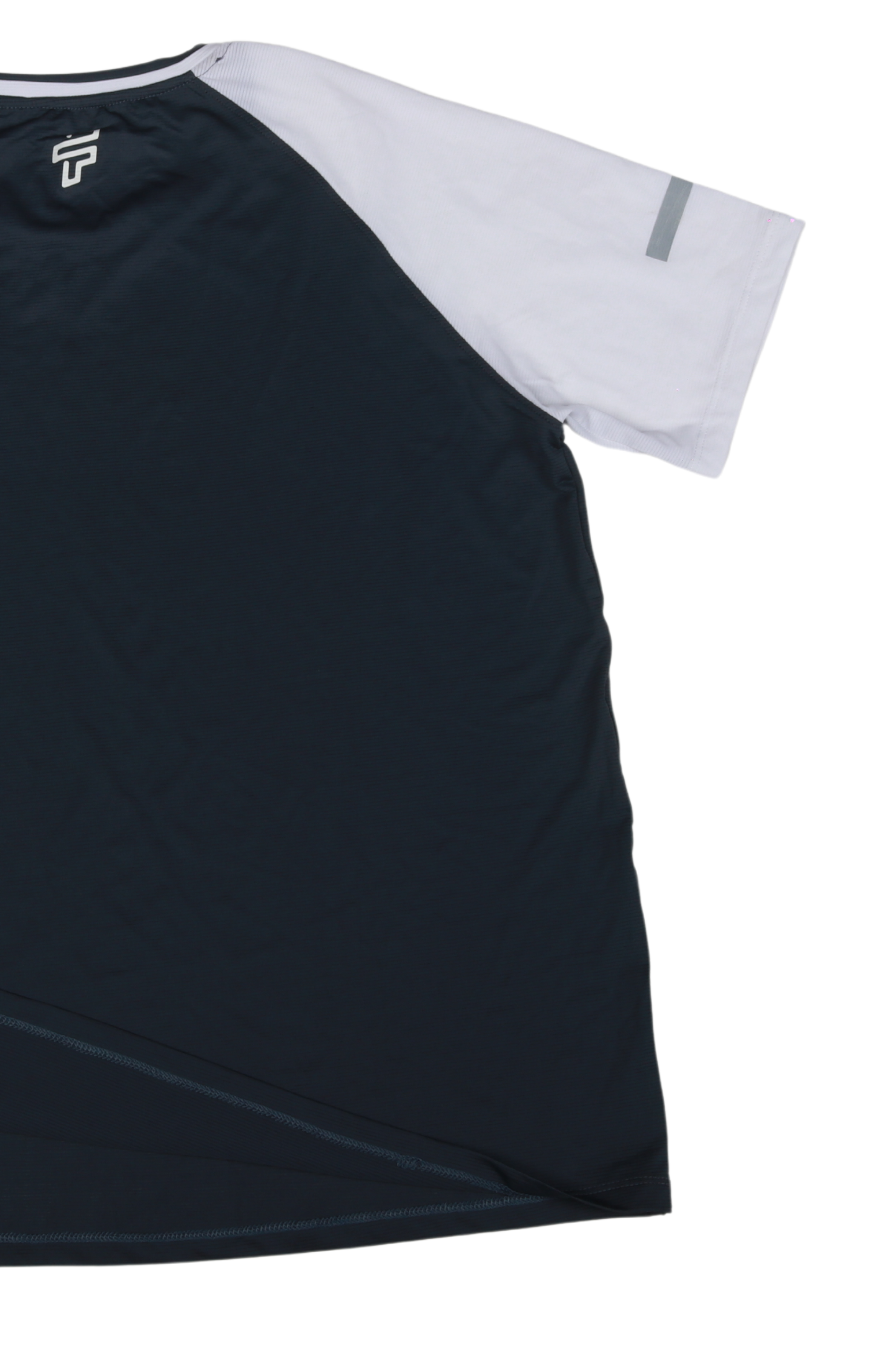 Raglan Jersey - Gun Metal/White